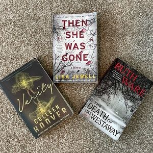 Verity, Then She Was Gone & The Death of Mrs. Westaway book bundle